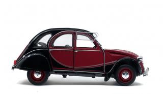 Citroen 2CV6 CHARLESTON rot/schwarz Solido S1805013 1:18